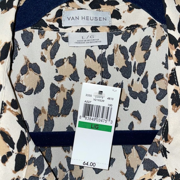 NWT Leopard print top - Picture 2 of 5